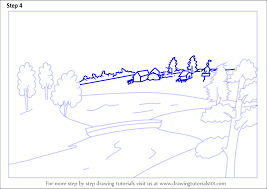 How to draw an easy landscape. Learn How To Draw An Easy Landscape Landscapes Step By Step Drawing Tutorials
