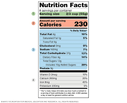 reading food labels tips if you have diabetes mayo clinic