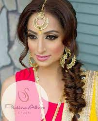 Pinterest Pawank90 Punjabi Hairstyles Indian Wedding Hairstyles Indian Hairstyles