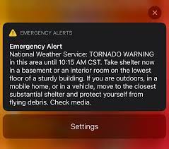 Stay informed and be ready to act if a severe every year people are killed or seriously injured by severe thunderstorms despite advance warning. Weather Service Accidentally Triggers Tornado Warning In Multiple States The Washington Post