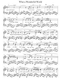 Louis Armstrong What A Wonderful World Free Mp3 Download Pin On Partituri