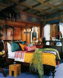 Just goes to show you that no matter what your decorating style is, there are absolutely ways to decorate with jewel tones in your current home. Eye For Design Decorate Your Interiors With Jewel Tone Colors Bohemian Style Master Bedroom Jewel Tone Bedroom Arabian Bedroom