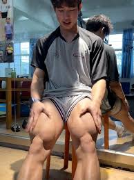 Muscular Legs Asian Men | TikTok