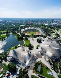 Olympiapark schwimmstadion berlin ( german: Munchner Verband Und Olympiapark Bauen Sommerbuhne