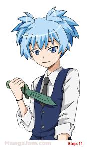 How To Draw Nagisa Shiota From Assassination Classroom Mangajam Com Assassination Classroom Assasination Classroom Anime Shows