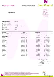 We did not find results for: Whey Protein Isolate Bodylab Amino Acid Analysis By Gannikus Com