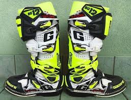Gaerne Sg12 Motocross Boots Limited Edition Grey Fluo