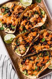 Roasted Sweet Potato Cauliflower Tacos Vegan Dairy Free Recipe Vegetarian Tacos Recipes Sweet Potato Tacos Vegetarian Recipes Healthy