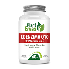 COENZIMA Q10 (100MG POR PORÇÃO) 60 CAPSULAS PLANT ERVAS - LM DISTRIBUIDORA