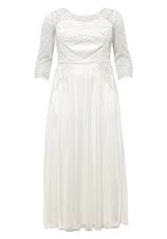 Sie können zwischen langen oder kurzen brautkleidern, strandhochzeitskleidern, brautkleidern in übergrößen. Abendkleid Mit Spitzenapplikationen In Corsagenoptik Offwhite Sheego