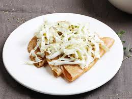 Lay 2 tortillas on the work surface. Queso Fresco Tacos Vegetarian Tacos