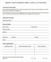 blank job application form unique blank job application 8 free word pdf documents job application template job application form printable job applications