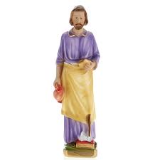 El carpintero de nazaret martirologio romano: Estatua San Jose Obrero 30cm Yeso Venta Online En Holyart