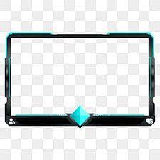 Blue Diamond Twitch Screen Overlay Face Twitch Streaming Digital Png Transparent Clipart Image And Psd File For Free Download Unique Logo Design Framed Tv Logo Design