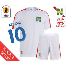 Maillot Et Short De Foot Newteam 2 Enfant Olive Et Tom