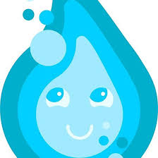 Cute Water Drop Redbubble Waterdrop Water Blue Cute Colorful Cartoon Happy Illustration Drawing Adobeillustrator Character Design Water Drops Cute