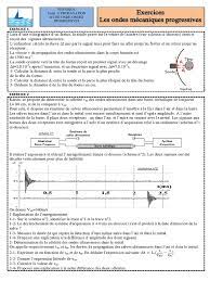 Ces deux termes ont une définition claire et des significations différentes. Exercices 2 Ondes Mecaniques Progressives Pdf Ultrason Vagues