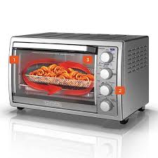 Black Decker Air Fryer Toaster Oven Recipe Book Crisp N Bake Air Fry Toaster Oven With Rotisserie To4315ssq Black Decker