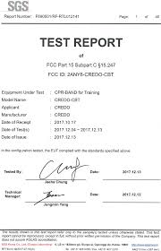 Cpr test is easy if you have studied the course correctly and understand it. Credo Cbt Cpr Band For Training Test Report Fcc Testreport Part 15 247 Bt Le Credo