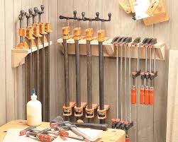 Once the pieces were cut, i screwed the side pieces to the back piece using 1 ¼″ wood screws. Clamp Cart And Storage Woodworking Project Woodsmith Plans