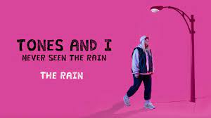 No, but you never, no, you never seen the rain. Tones And I Never Seen The Rain Lyric Video Youtube