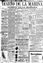 Diario De La Marina 2 13 1909