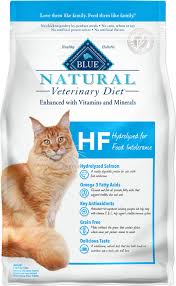 Basically, this means that the protein in the food has been broken down to such an extent that your cat's gastrointestinal system can't even identify what it used to be. Blue Buffalo Natural Veterinary Diet Hf Hydrolyzed For Food Intolerance Grain Free Dry Cat Food 7 Lb Bag Chewy Com
