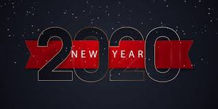 Beautiful Happy New Year 2020 Red And Black Wallpaper Happy New Year Photo Happy New Year Pictures New Year S Eve Background