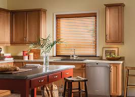 faux wood blinds kitchen made in the
