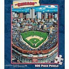 Maybe you would like to learn more about one of these? Wrigley Field 1000 Piece Puzzle This 500 Piece Jigsaw Puzzle Features An Overhead View Of Chicago S Wrigley Field By Ar Wrigley Field Wrigley Baseball Stadium