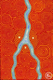 Ngapa Water Dreaming By Malcolm Maloney Jagamarra From Willowra Aboriginal Art Aboriginal Artwork Aboriginal Painting