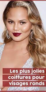 Les Plus Belles Coiffures De Stars A Adopter Pour Les Visages Ronds Visage Rond Coiffure Visage Rond Carre Long Visage Rond