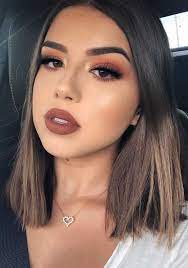 55 Ohromujici Makeup Napady Na Podzim A Zimu Prom Makeup Looks Stunning Makeup Fall Makeup Looks