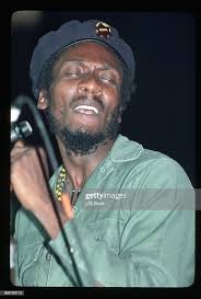 Reggae artist Jimmy Cliff is shown