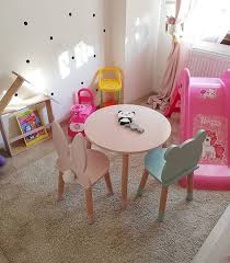 Instagram Da Anne Ve Tasarim Kizimin Odasindaki Masa Sandalyeler Cok Soruldu A Dan Z Ye Bize Ait Kendileri Pudra Rengi Ve K Toddler Bed Decor Home Decor