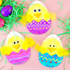 Leave a comment / arts and crafts, free printables / by pamini. Hatching Chick Craft With Printable Pattern I Heart Crafty Things