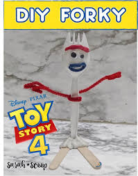 Diy How To Make Your Own Toy Story Forky Sarah Scoop Toy Story Birthday Party Toy Story Toy Story Party