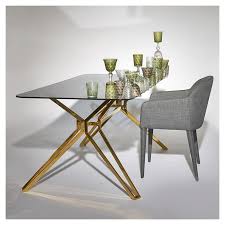 Maybe you would like to learn more about one of these? Table Rectangulaire Glass Pols Potten Pied Noir Ou Or
