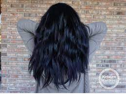 Use blue food coloring food coloring can be used to temporarily dye your hair; Navy Blue Hair Blue Tint Hair Ig Kristenmackoul Hair Tint Hair Styles Navy Blue Hair
