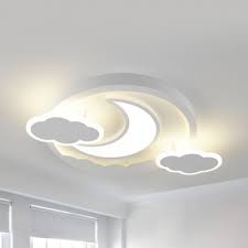 15 sea life children's fairy lights. Child Bedroom Moon Rocket Ceiling Mount Light Acrylic Kids White Ceiling Lamp In Warm White Takeluckhome Com