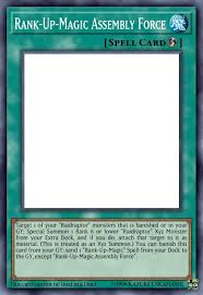 A group of people who make and change laws for a government or organization 3 : Rank Up Magic Assembly Force Yu Gi Oh Card Maker Wiki Fandom
