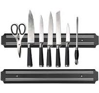 50cm 15 Inch Plastic Shell Magnetic Knife Holder Magnetic Wall Storage  Strips Knife Bar Block Magnet Knife Rack for Kitchen