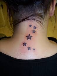 Simple trishul tattoo design for the ones who don't like being mainstream. Top 70 Beautiful Neck Tattoos For Girls In 2016