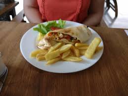 Chimichanga Deep Fried Burrito Picture Of Lotus Resturant Sunny Beach Tripadvisor