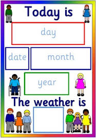 Multicultural Calendar And Weather Chart Diversity Children Display