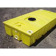 A buried, watertight tank designated and constructed to receive and partially treat raw domestic sanitary wastewater. 250 Gallon Quadel Portable Job Shack Holding Tank 1650 Tank Depot