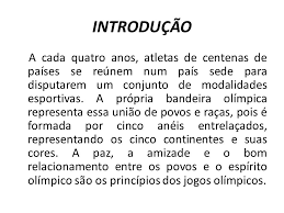 Aqui você encontra tudo o que precisa para ficar bem informado sobre os esportes olímpicos. Educacao Fisica Jogos Olimpicos E Paralimpicos Introducao A Cada Quatro Anos Atletas De Centenas De Paises Se Reunem Num Pais Sede Para Disputarem Um Ppt Carregar