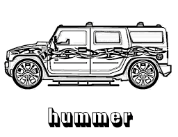 Picture of hummer limousine color pictures. Coloring Pages Coloring Pages Hummer Printable For Kids Adults Free