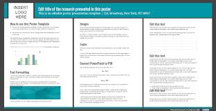 presentation poster templates free powerpoint templates