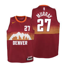 Nikola jokic #15 denver nuggets city edition jersey black white. Buy Designer Nikola Jokic 15 Denver Nuggets Red 2020 21 City Jersey Kids Store